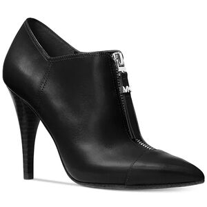 Michael Kors Black Leather Ankle Boots